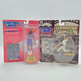 Starting Lineup action figure pair