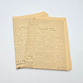 VE Day Arizona Newspaper pair
