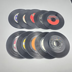 Vinyl Lot of 10 45's