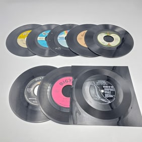 Vinyl Lot of 8 45's