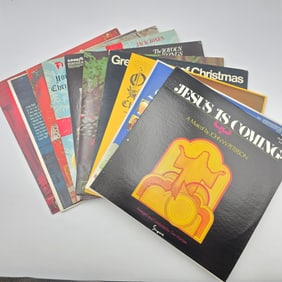 Vinyl Lot of 10 Christmas LP's