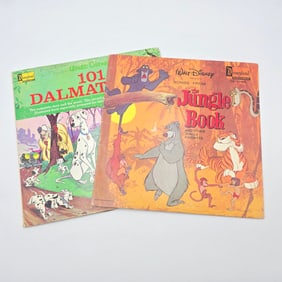 Disney Vinyl Lot of 2 LP's