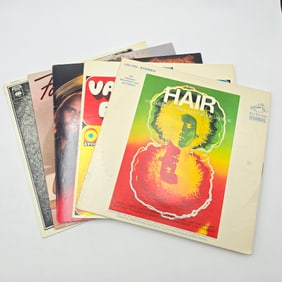 Vinyl lot of 5 LP's