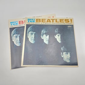 Meet the Beatles! Vinyl Lot of 2 LP's