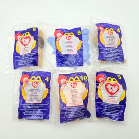 McDonald's Beanie Babies Lot of 6