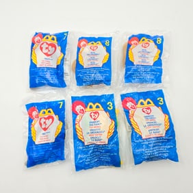 McDonald's Beanie Babies Lot of 6