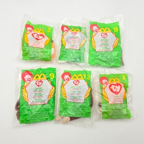 McDonald's Beanie Babies Lot of 6