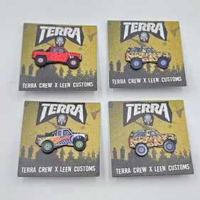 Leen and Terra Pins Lot of 4