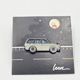 Leen Customs Datsun Wagon Pin