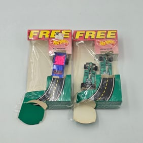 Hot Wheels Aquafresh Promo Pair