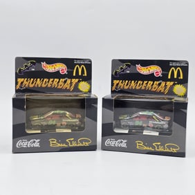 Hot Wheels NASCAR Thunderbat pair