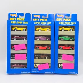 Hot Wheels 5 car Gift Pack lot of 3