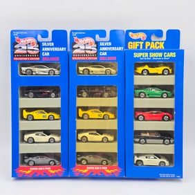 Hot Wheels 5 Car Gift Pack lot of 3