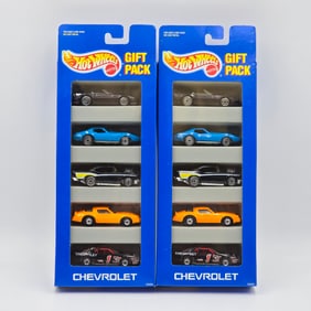 Hot Wheels 5 car Gift Pack pair