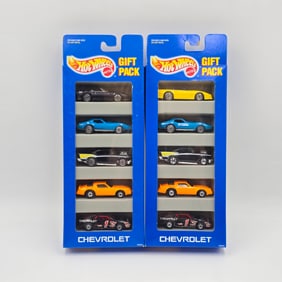 Hot Wheels 5 Car Gift Pack Pair