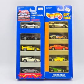 Hot Wheels 5 Car Gift Pack Pair