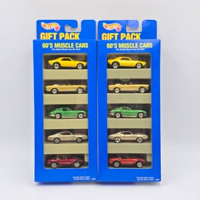 Hot Wheels 5 Car Gift Pack Pair