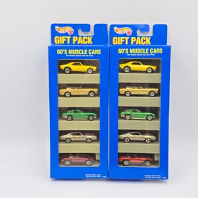 Hot Wheels 5 Car Gift Pack Pair