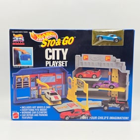 Hot Wheels Sto & Go Playset