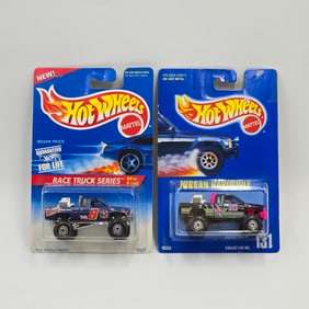 Hot Wheels Nissan Hardbody pair