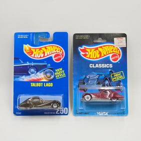 Hot Wheels Talbot Lago Pair