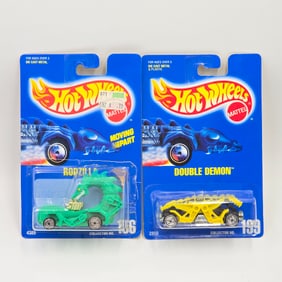 Hot Wheels Blue Card pair