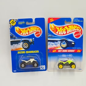 Hot Wheels Suzuki Quadracer Pair