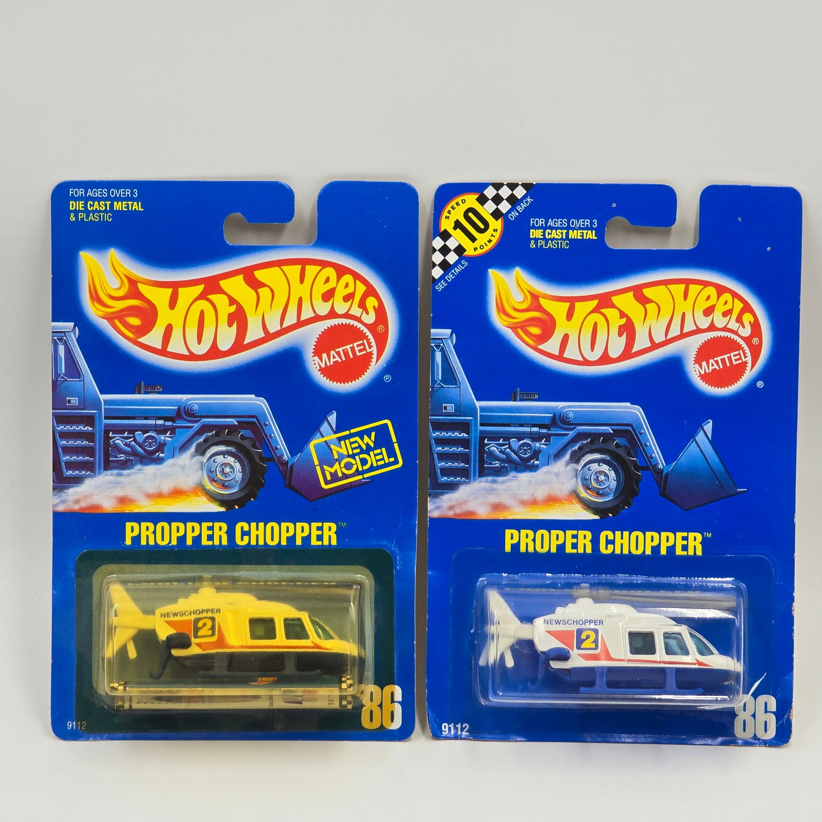 Hot Wheels Blue Card Helicopter Pair (1 of 6)