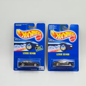 Hot Wheels Lexus SC400 Pair