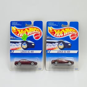 Hot Wheels Lexus SC400 Pair
