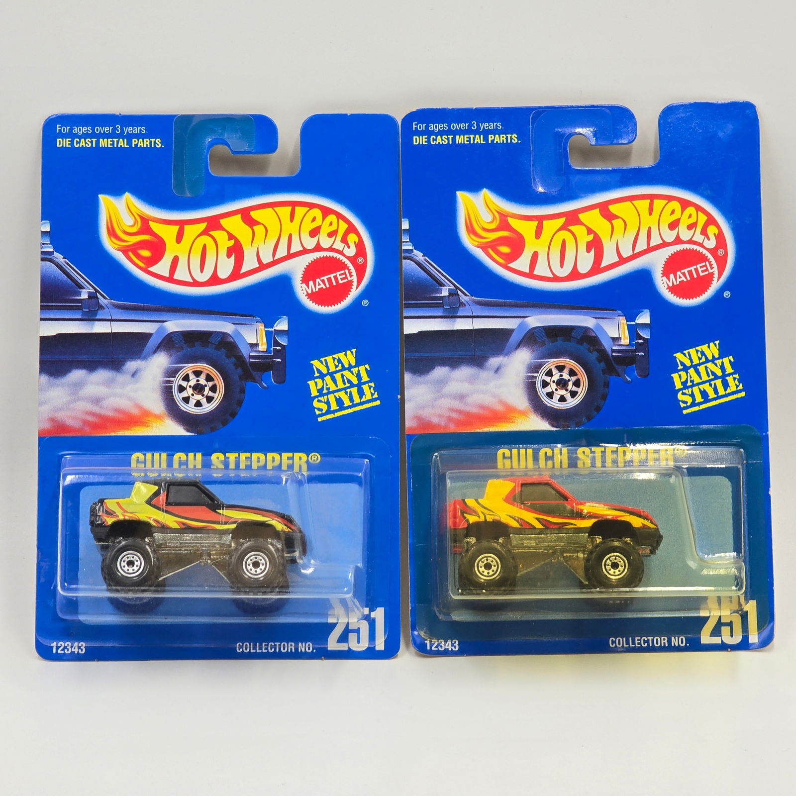 Hot Wheels Blue Card Gulch Stepper Pair (1 of 6)
