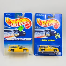 Hot Wheels Lumina Minivan Pair