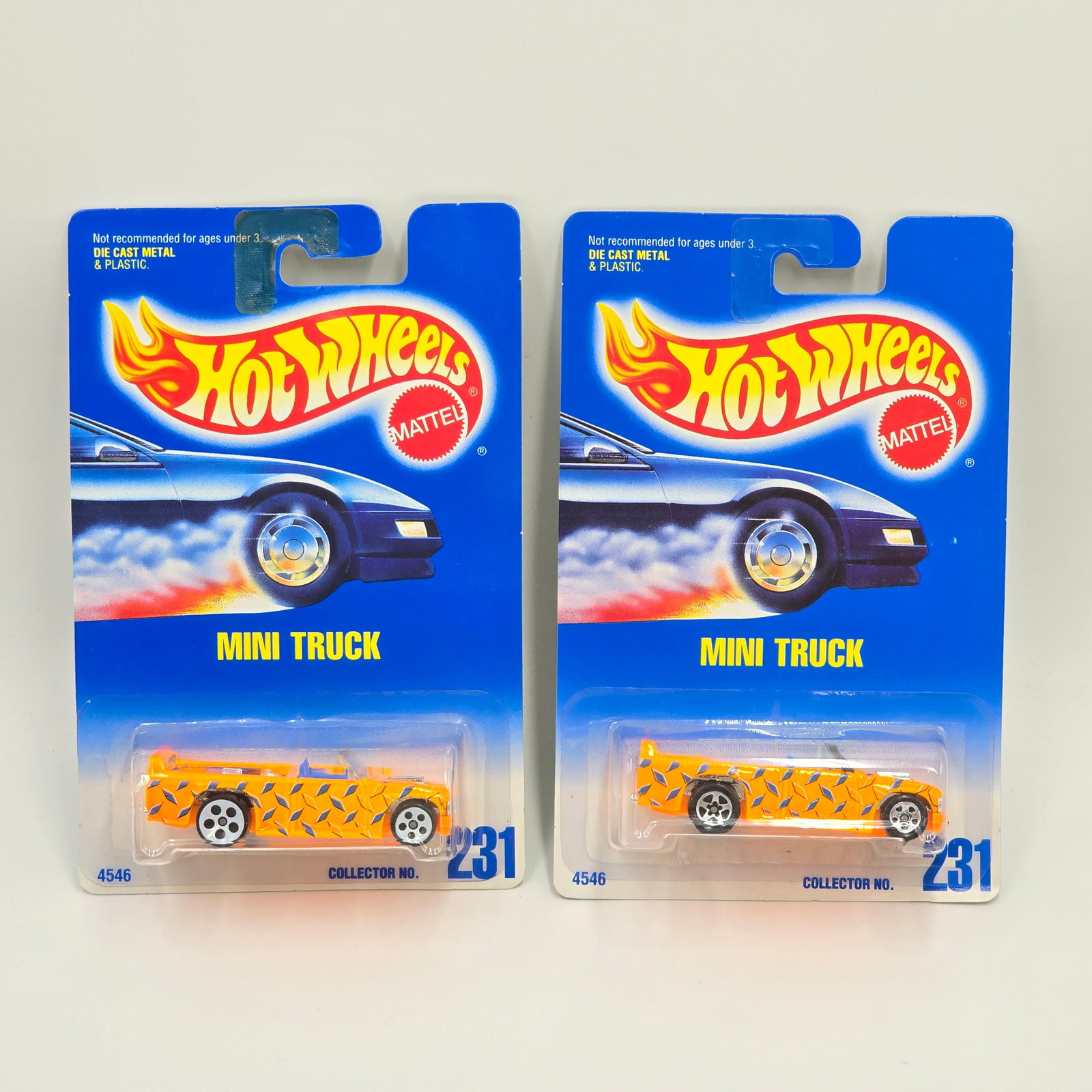 Hot Wheels Blue Card Mini Truck Pair (1 of 6)