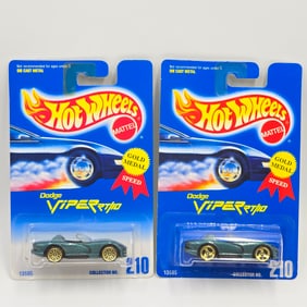 Hot Wheels Blue Card Viper Pair