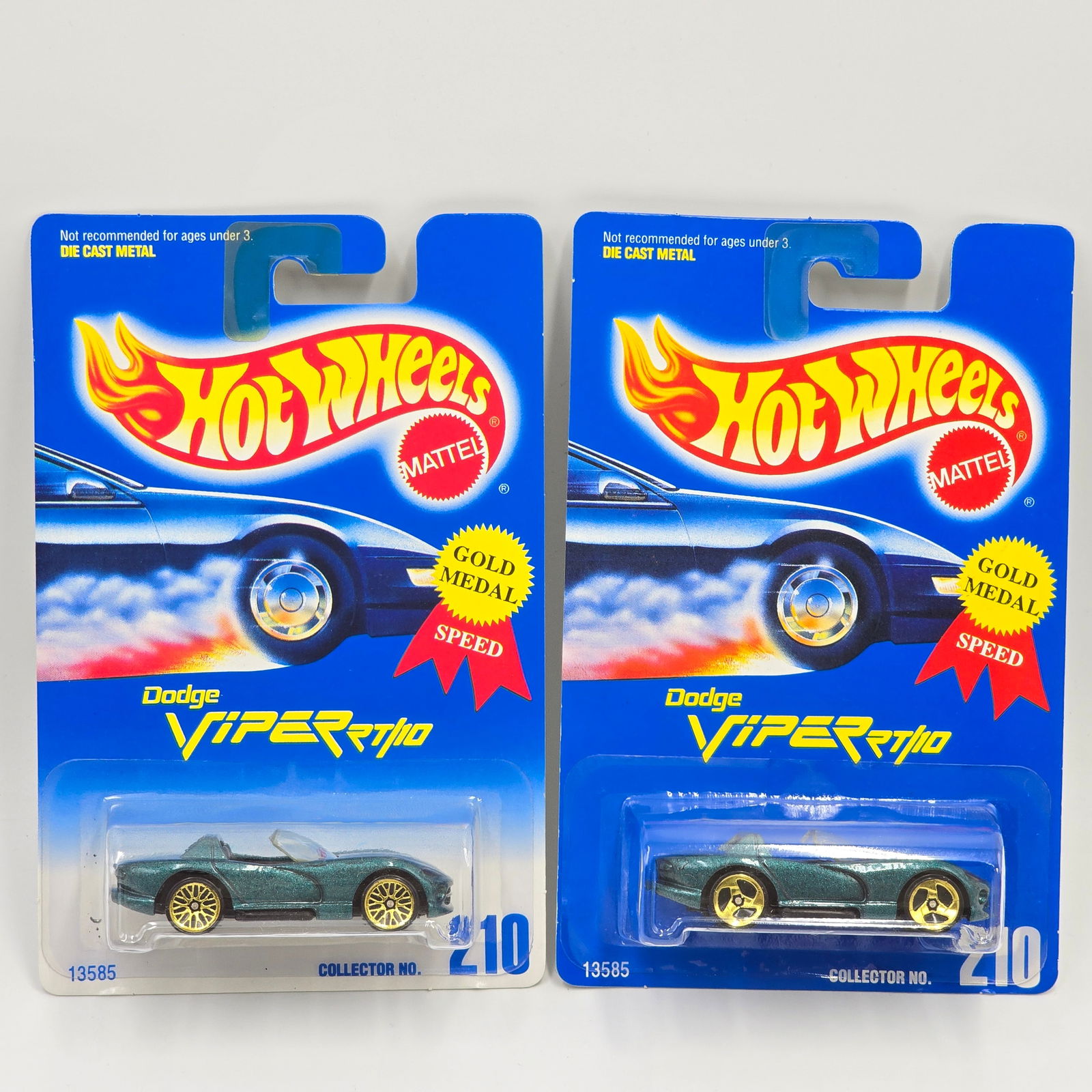Hot Wheels Blue Card Viper Pair (1 of 6)
