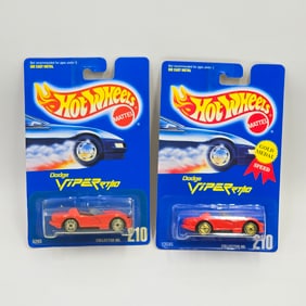 Hot Wheels Blue Card Viper Pair