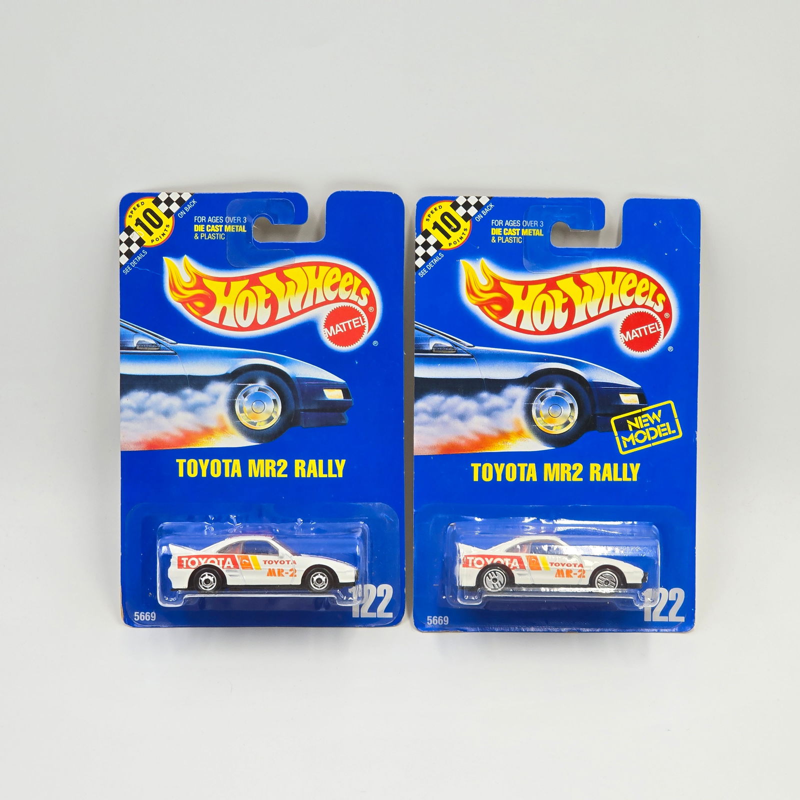 Hot Wheels Blue Card Toyota MR2 Pair (1 of 6)