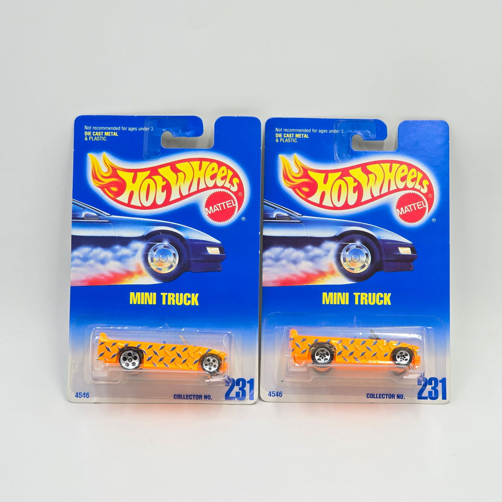 Hot Wheels Blue Card Mini Truck Pair (1 of 6)