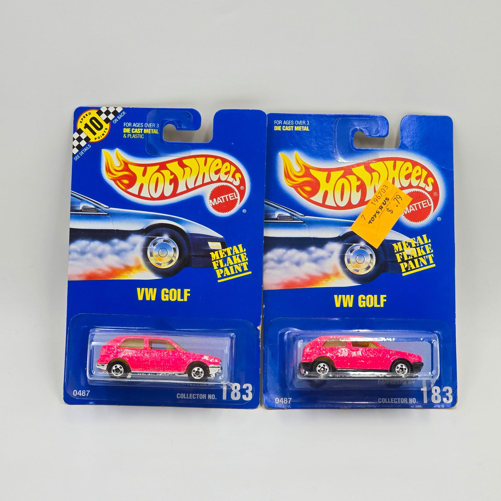 Hot Wheels Blue Card VW Golf Pair (1 of 6)
