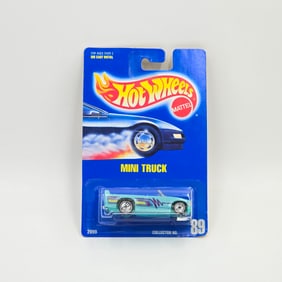 Hot Wheels Blue Card Mini Truck