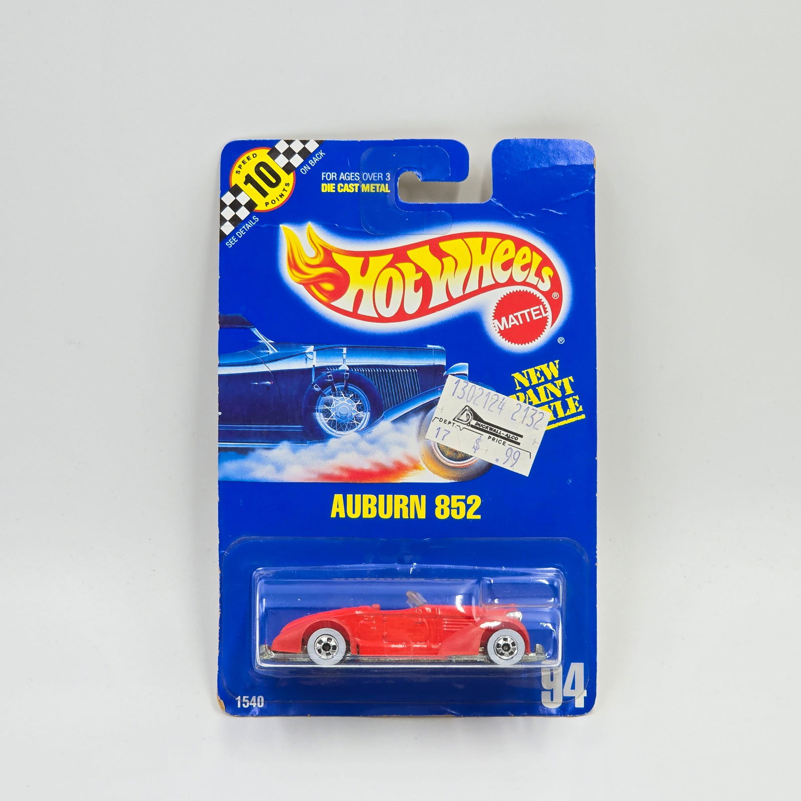 Hot Wheels Blue Card Auburn 852 (1 of 6)