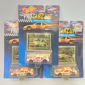 Hot Wheels Pro Circuit Stock Car lot of 3