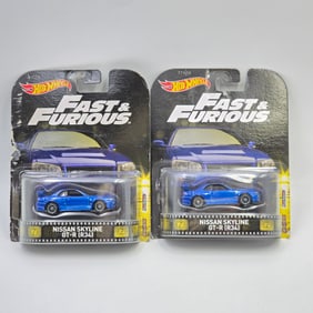 Hot Wheels Nissan Skyline GTR Pair