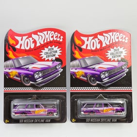 Hot Wheels RLC Nissan Skyline Van Pair