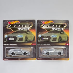 Hot Wheels Elite 64 Audi Lot of 2