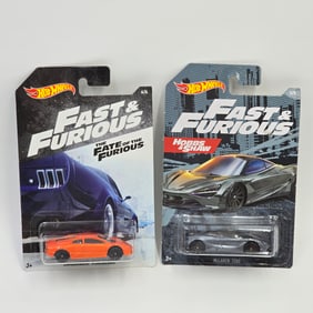 Hot Wheels Fast and Furious Lot of 2