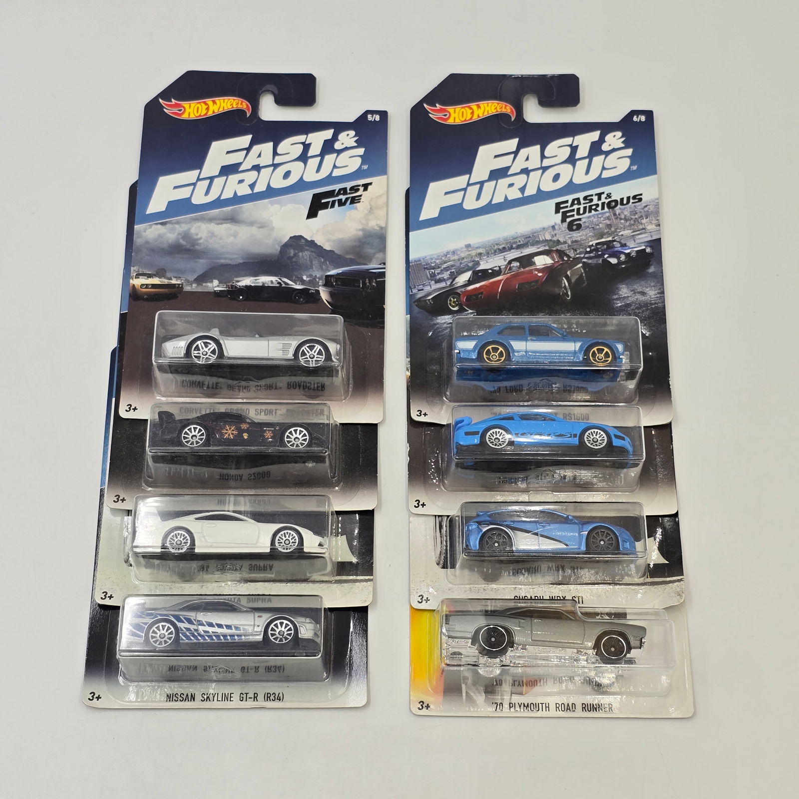 Hot Wheels Fast ans Furious Lot of 8 (1 of 13)
