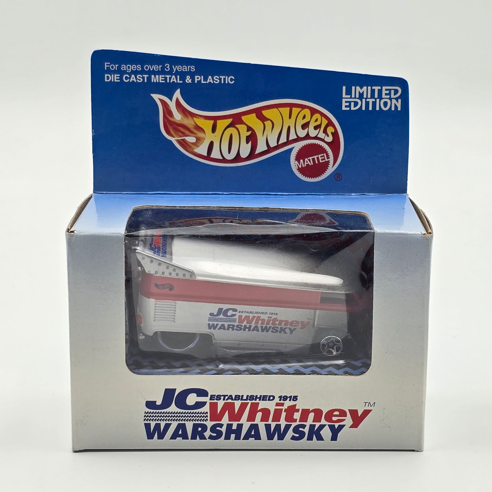Hot Wheels JC Whitney VW Bus: Hot Wheels JC Whitney VW Drag Bus Bus is excellent in sealed package Box appears excellent with no issues of note