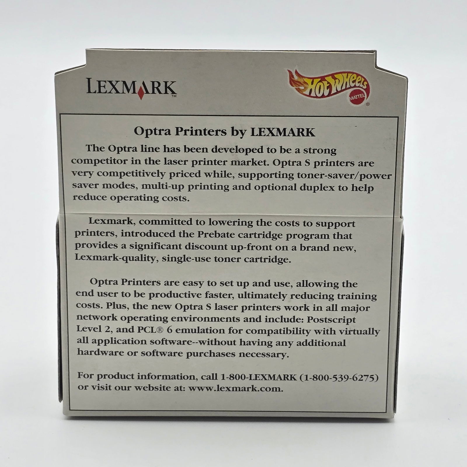 Hot Wheels Lexmark Boxed Pair - 4