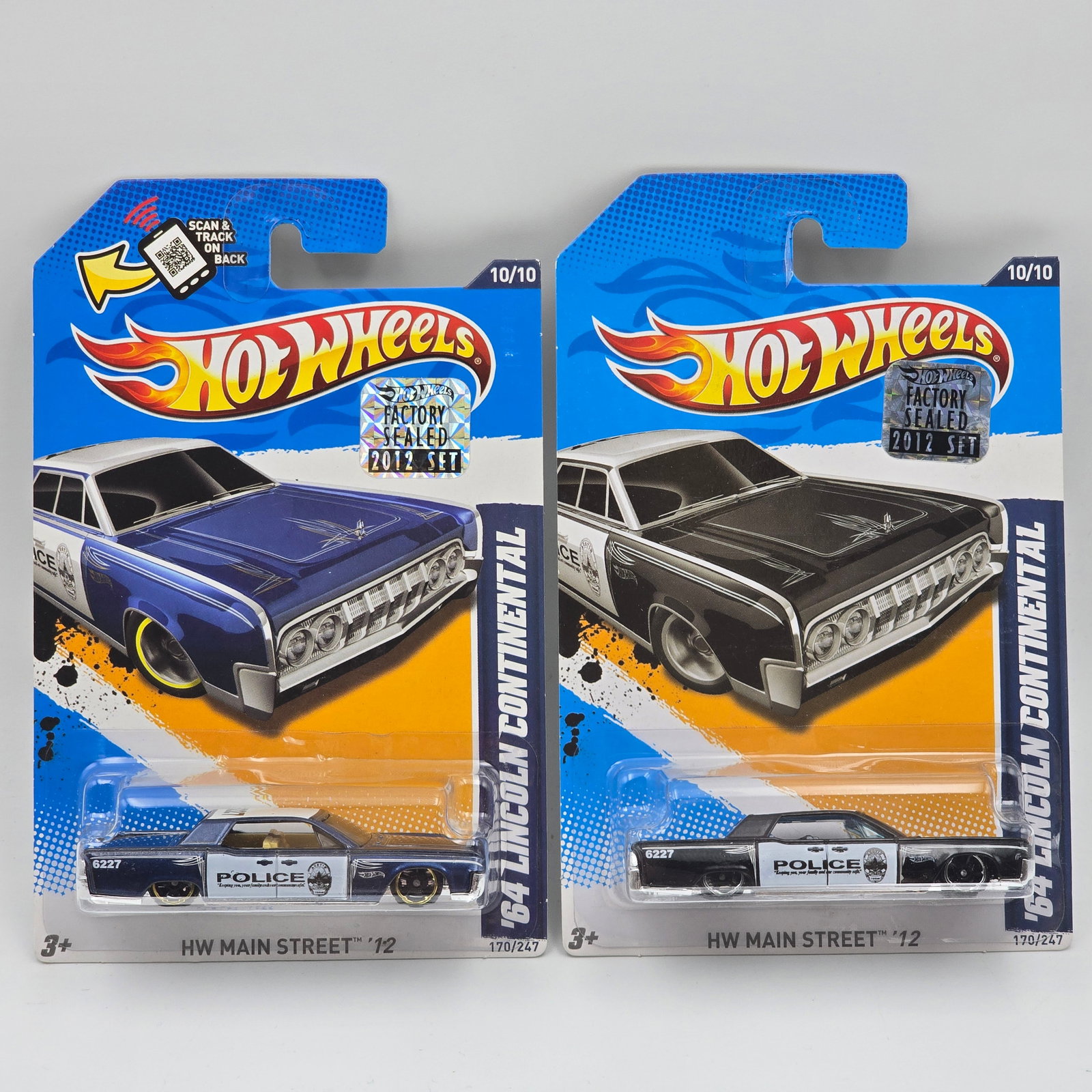 Hot Wheels 64 Conti Police Pair (1 of 6)